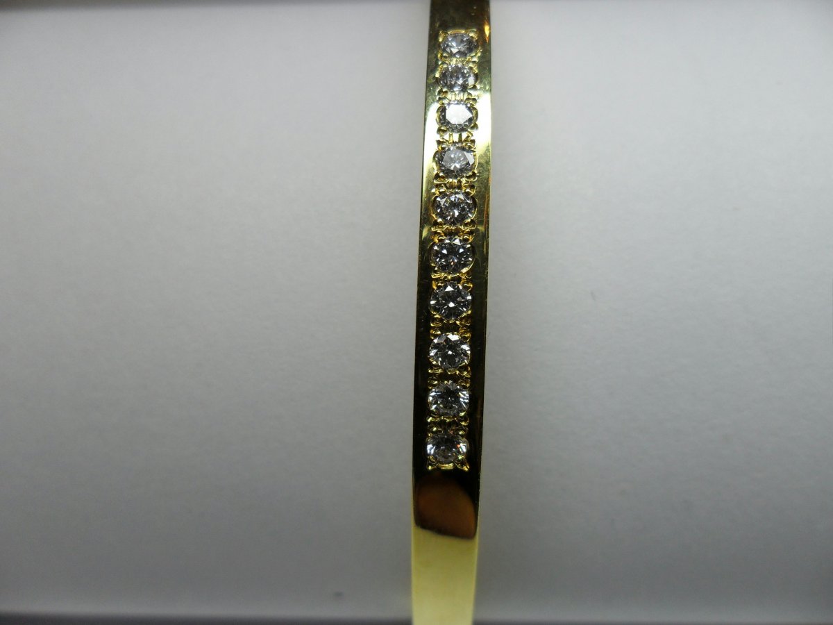 Geelgouden Spang Armband